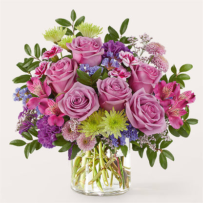 Glass Half Full Bouquet –  Flowers By Josie, Grayling MI