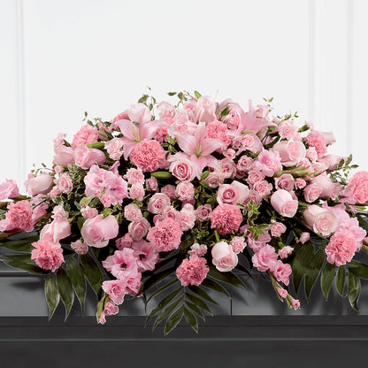 Garden of Comfort Casket Spray (Standard) –  Flowers By Josie, Grayling MI