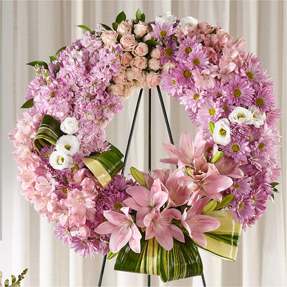 Gift of Warmth Wreath –  Flowers By Josie, Grayling MI