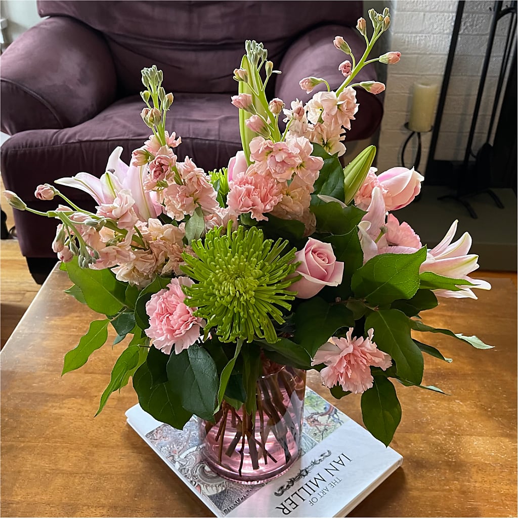 Pretty in Pink Bouquet –  Flowers By Josie, Grayling MI