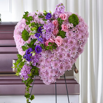 Treasured Love Standing Heart –  Flowers By Josie, Grayling MI