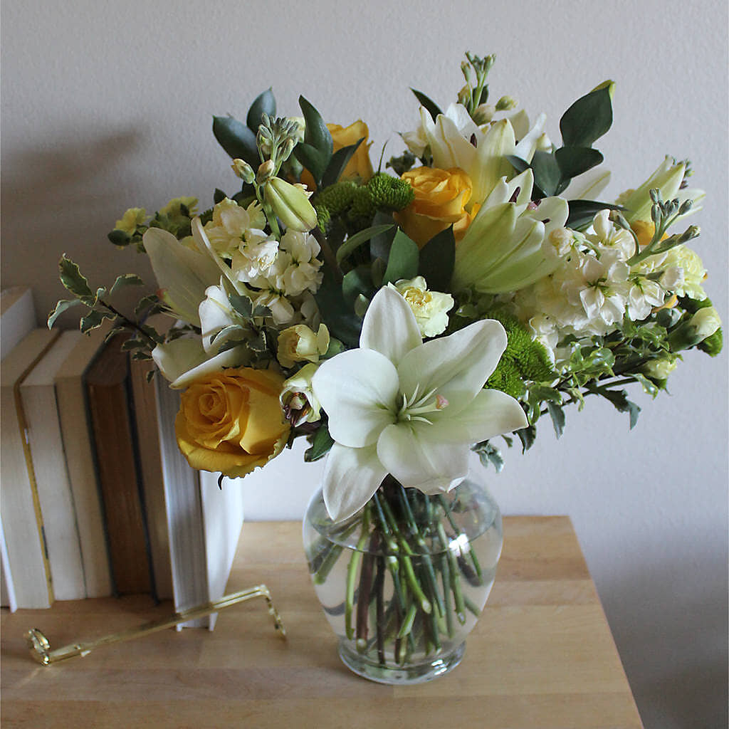 Hope & Serenity Bouquet –  Flowers By Josie, Grayling MI