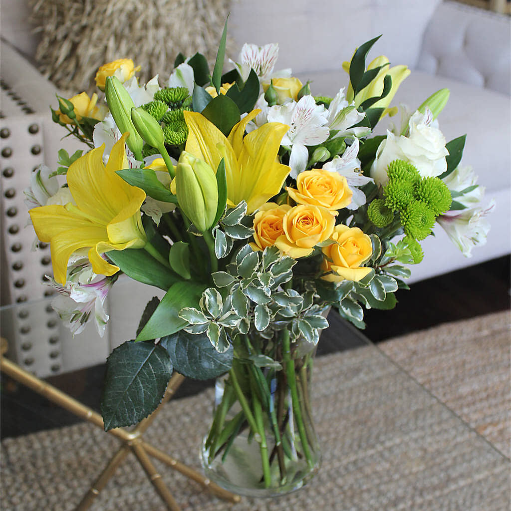 Hope & Serenity Bouquet –  Flowers By Josie, Grayling MI