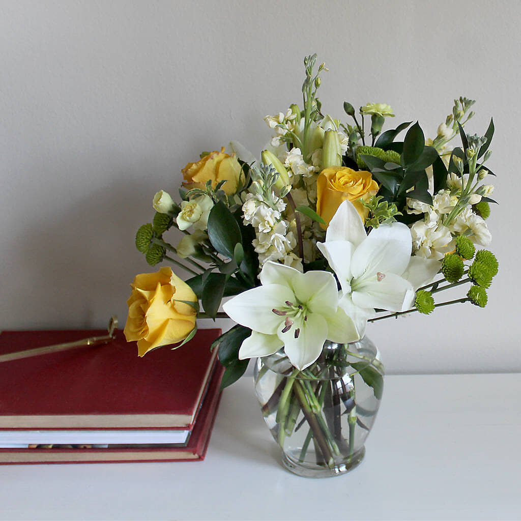 Hope & Serenity Bouquet –  Flowers By Josie, Grayling MI