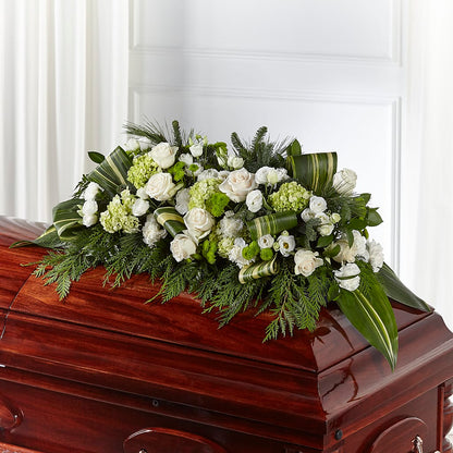 Hopeful Gesture Casket Spray –  Flowers By Josie, Grayling MI