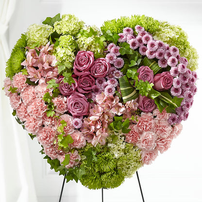 Heartwarming Standing Heart –  Flowers By Josie, Grayling MI