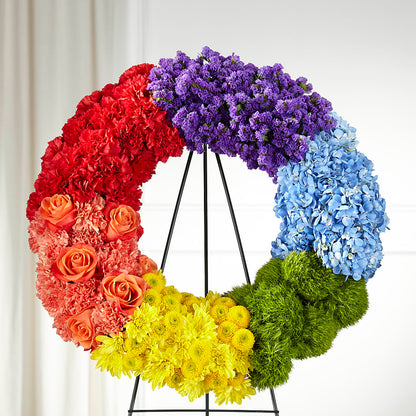 Circle of Love Wreath –  Flowers By Josie, Grayling MI