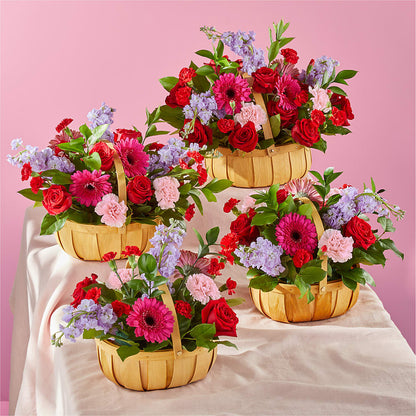 Pink Picnic Basket –  Flowers By Josie, Grayling MI
