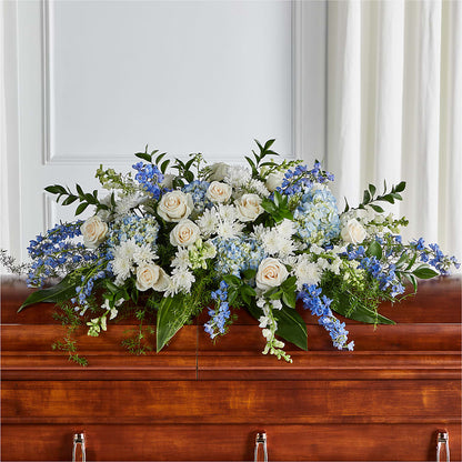 Timeless Essence Casket Spray –  Flowers By Josie, Grayling MI