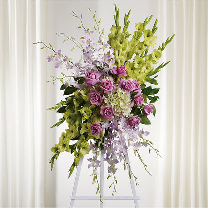 Lasting Legacy Standing Spray –  Flowers By Josie, Grayling MI