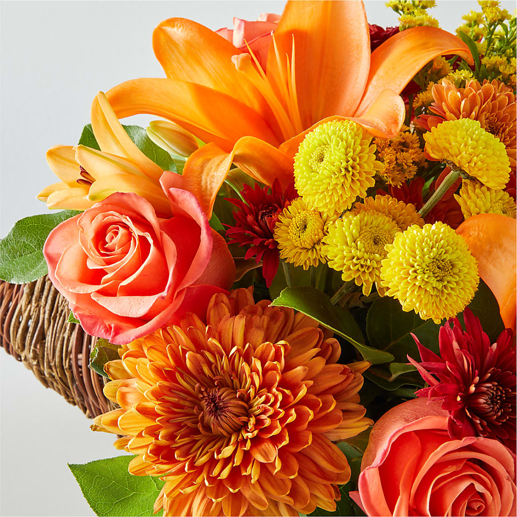 Bouquet of Blessings Cornucopia –  Flowers By Josie, Grayling MI