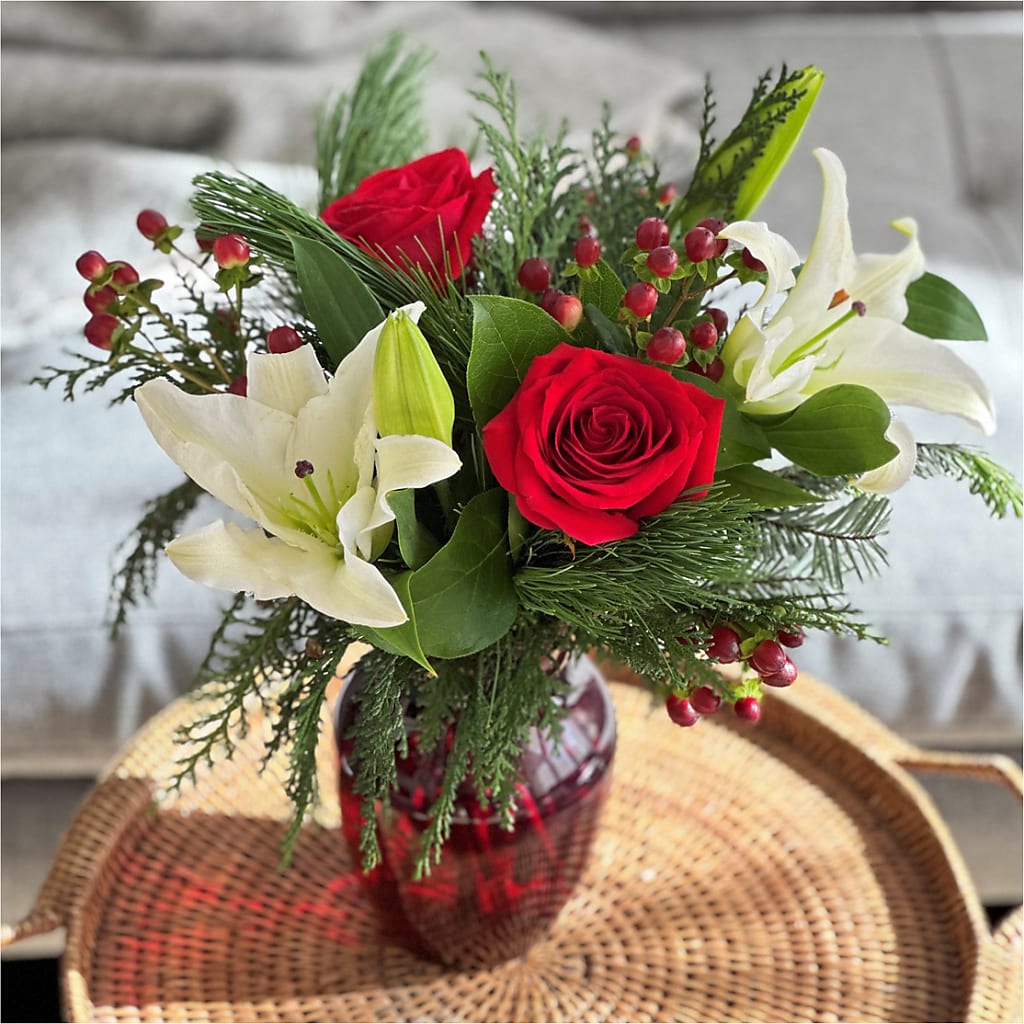 Evergreen Delight Bouquet –  Flowers By Josie, Grayling MI