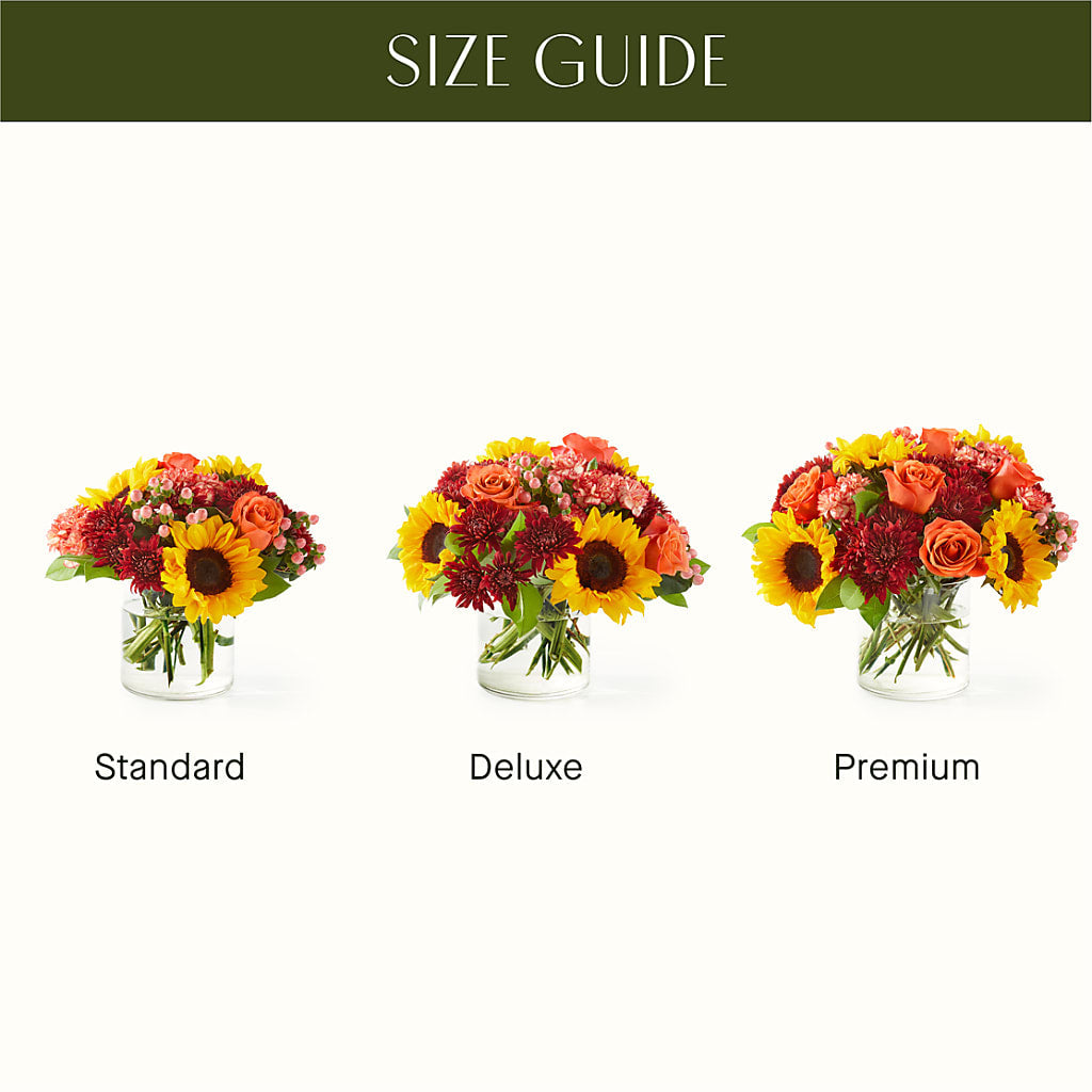 September Sunset Bouquet –  Flowers By Josie, Grayling MI
