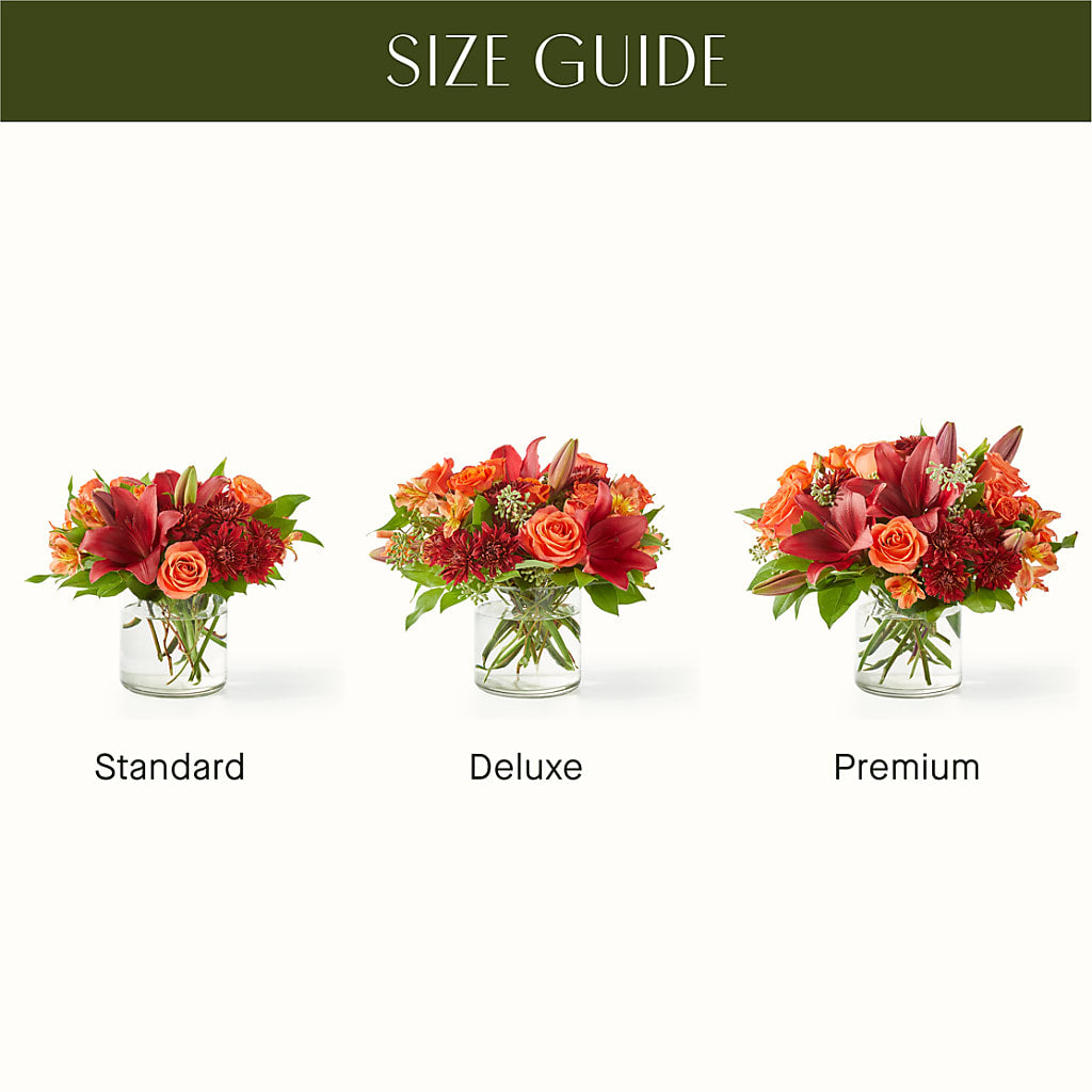 Crimson Leaves Bouquet –  Flowers By Josie, Grayling MI