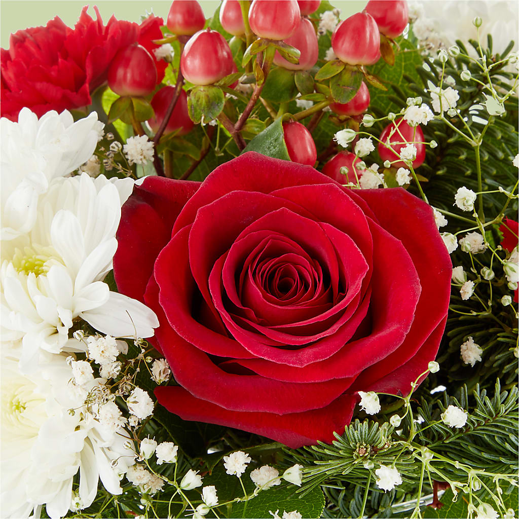 Chance of Flurries Bouquet –  Flowers By Josie, Grayling MI