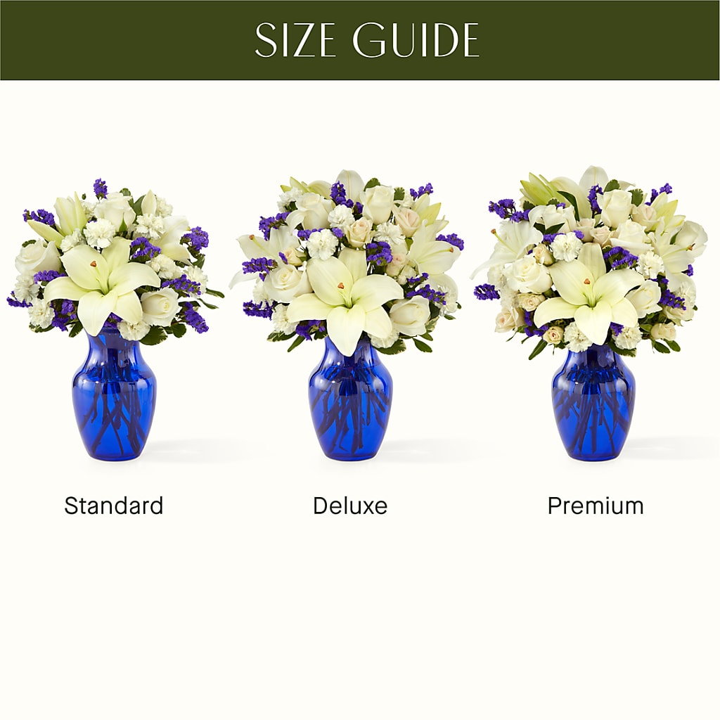 Sapphire Rush Bouquet –  Flowers By Josie, Grayling MI