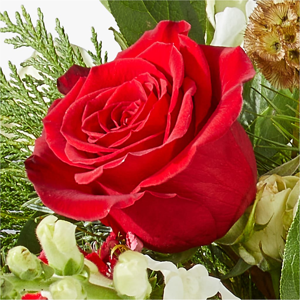 Deck the Halls Bouquet –  Flowers By Josie, Grayling MI