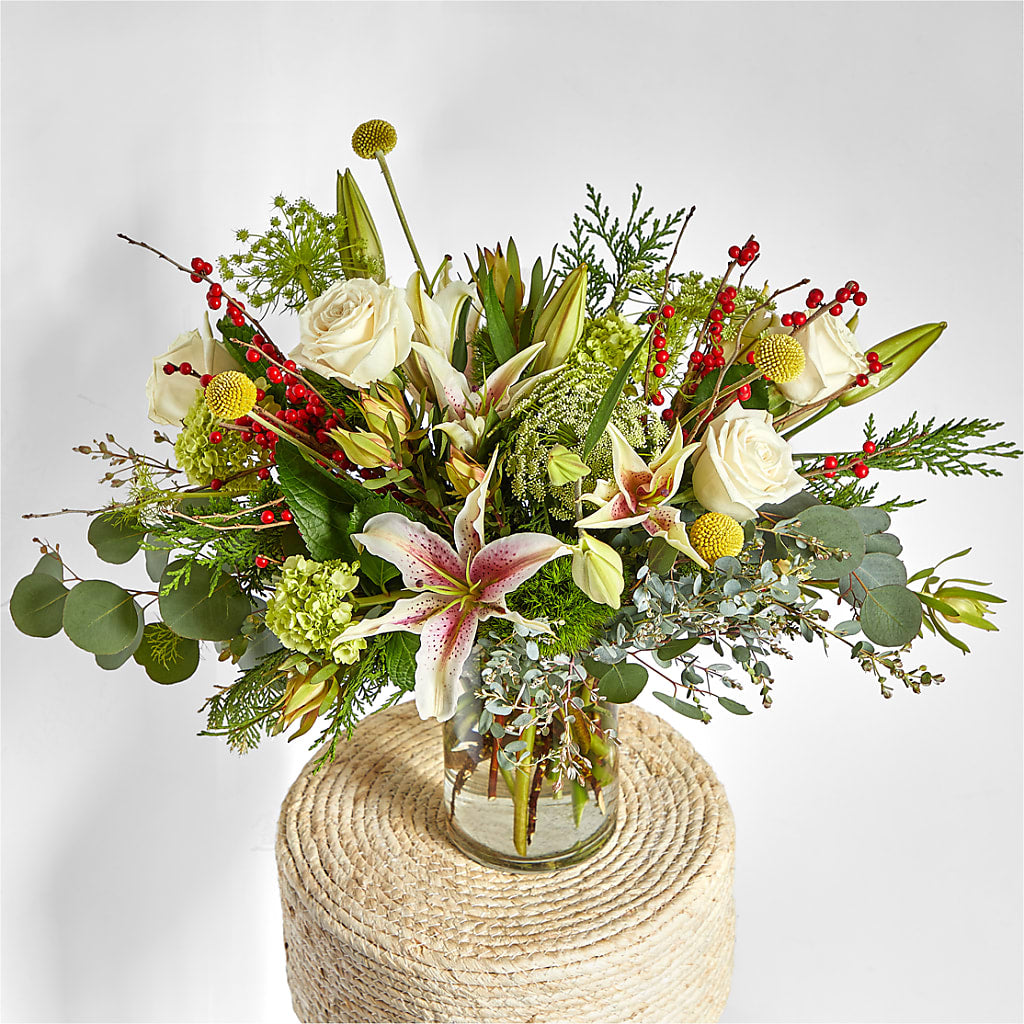Berry & Bright Bouquet –  Flowers By Josie, Grayling MI