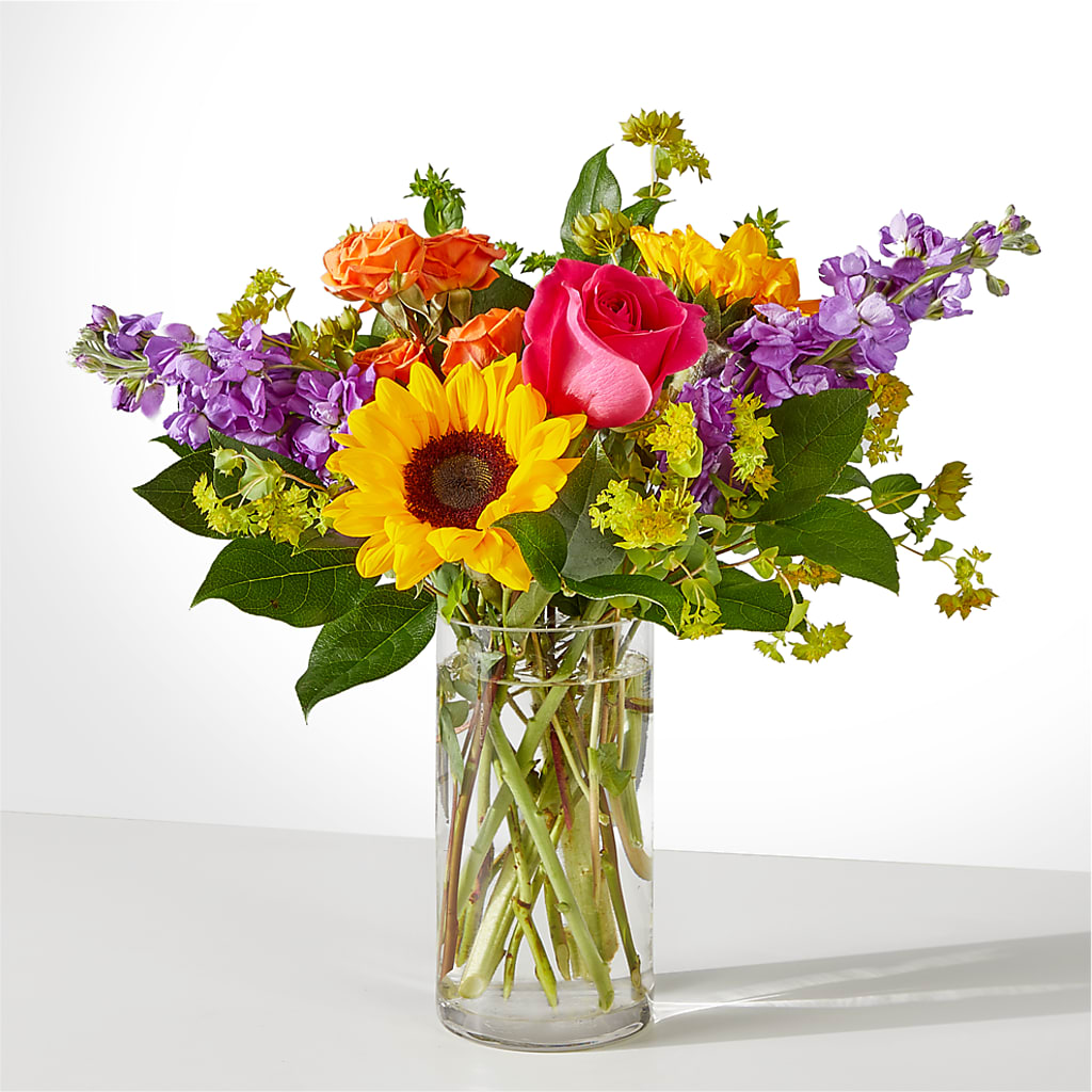 Vibrant Greetings Bouquet –  Flowers By Josie, Grayling MI