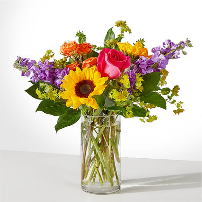 Vibrant Greetings Bouquet –  Flowers By Josie, Grayling MI