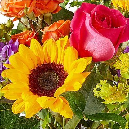 Vibrant Greetings Bouquet –  Flowers By Josie, Grayling MI