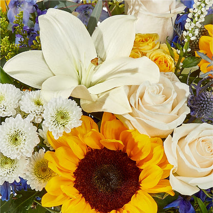 Wonderfully Sunny Bouquet –  Flowers By Josie, Grayling MI