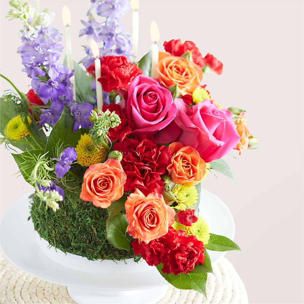 Best Year Yet Floral Cake –  Flowers By Josie, Grayling MI