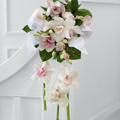 Perfect Entrance Pew Arrangement –  Flowers By Josie, Grayling MI