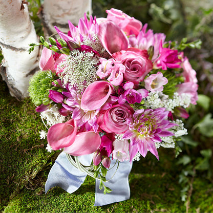Pink Profusion Bouquet –  Flowers By Josie, Grayling MI
