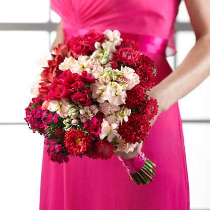 Pink Effervescence Bouquet –  Flowers By Josie, Grayling MI