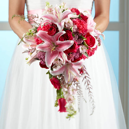 Lily & Rose Bouquet –  Flowers By Josie, Grayling MI