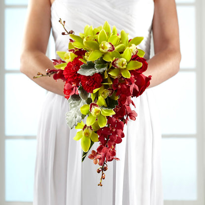 Elegant Orchid Bouquet –  Flowers By Josie, Grayling MI