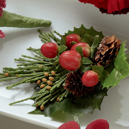 Red Berry Boutonniere –  Flowers By Josie, Grayling MI
