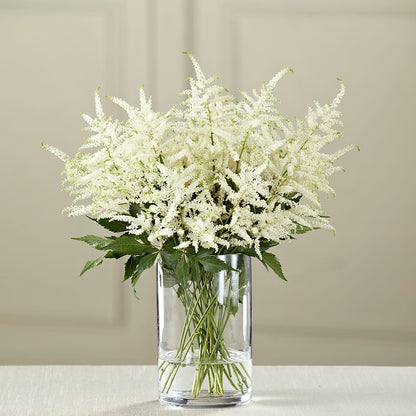 White Astilbe Bouquet –  Flowers By Josie, Grayling MI